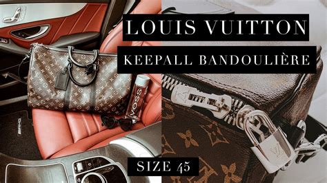 louis vuitton keepall 45 review